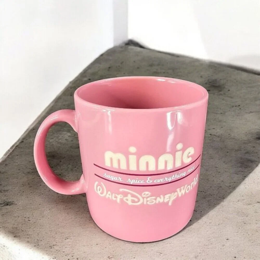 Disney Parks Minnie Mouse Sugar Spice and Everthing Nice‎ Oversized Mug Cup VTG